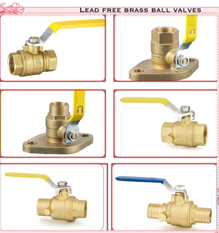 Low Lead Brass Solder Ball Valve