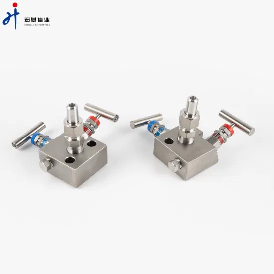 High Pressure and High Temperature Integrated Stainless Steel 2 Way Valve Manifolds