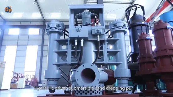 High Pressure Industrial Submersible Slurry Pump with Agitator Seawater Pump